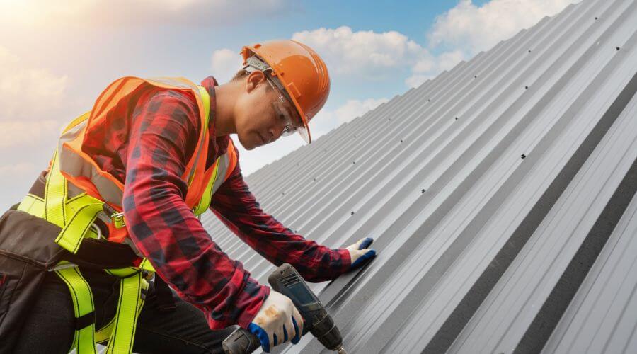 Professional metal roof installation in Pembroke, MA